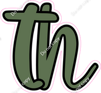 CUL 23.5" Individuals - Flat Sage TH