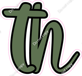 CUL 23.5" Individuals - Flat Sage TH