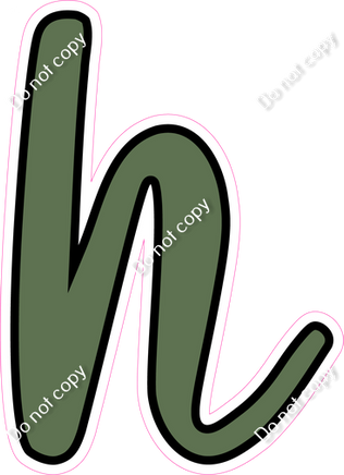 CUL 23.5" Individuals - Flat Sage h