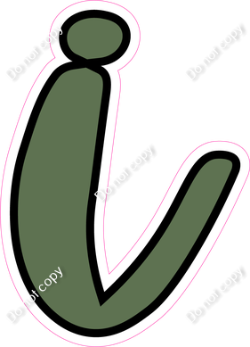 CUL 23.5" Individuals - Flat Sage i