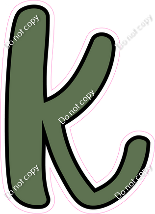 CUL 23.5" Individuals - Flat Sage k