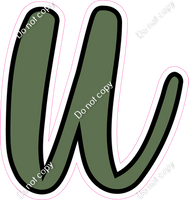 CUL 23.5" Individuals - Flat Sage u