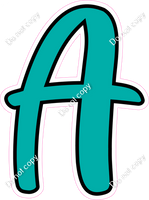 CUL 23.5" Individuals - Flat Teal A