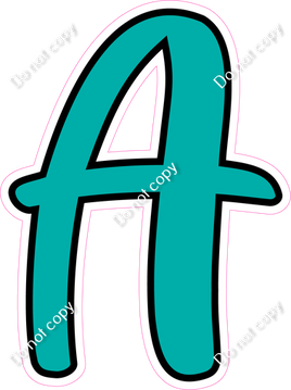 CUL 23.5" Individuals - Flat Teal A