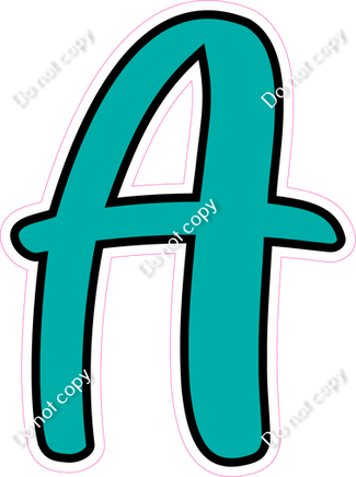 CUL 23.5" Individuals - Flat Teal A