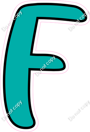 CUL 23.5" Individuals - Flat Teal F