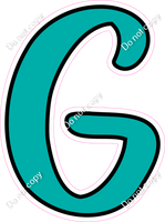 CUL 23.5" Individuals - Flat Teal G