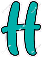 CUL 23.5" Individuals - Flat Teal H