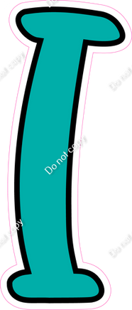 CUL 23.5" Individuals - Flat Teal I