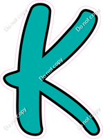 CUL 23.5" Individuals - Flat Teal K