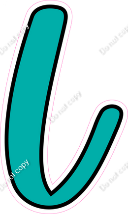 CUL 23.5" Individuals - Flat Teal L