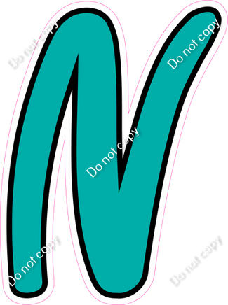 CUL 23.5" Individuals - Flat Teal N