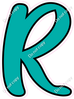 CUL 23.5" Individuals - Flat Teal R