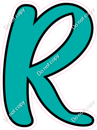 CUL 23.5" Individuals - Flat Teal R