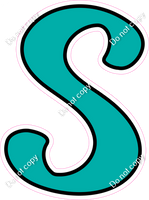 CUL 23.5" Individuals - Flat Teal S