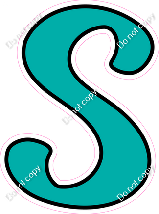 CUL 23.5" Individuals - Flat Teal S