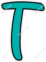 CUL 23.5" Individuals - Flat Teal T