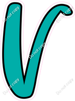 CUL 23.5" Individuals - Flat Teal V