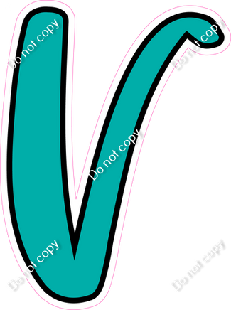 CUL 23.5" Individuals - Flat Teal V