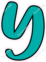 CUL 23.5" Individuals - Flat Teal Y