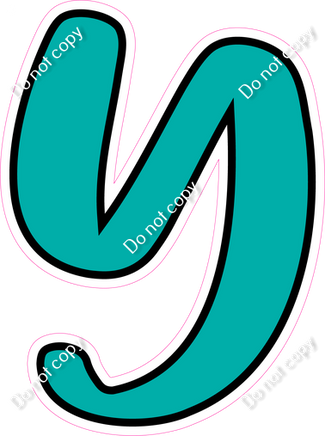 CUL 23.5" Individuals - Flat Teal Y