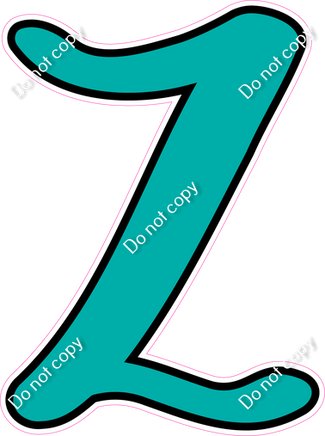 CUL 23.5" Individuals - Flat Teal Z