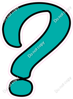 CUL 23.5" Individuals - Flat Teal ?