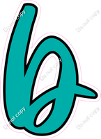 CUL 23.5" Individuals - Flat Teal b