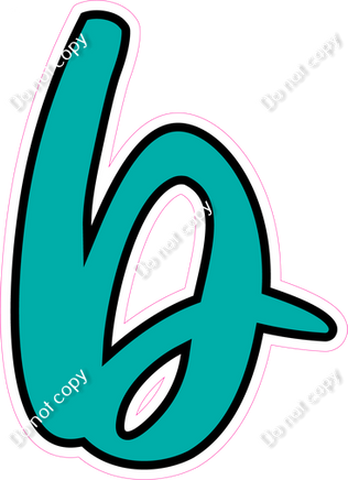 CUL 23.5" Individuals - Flat Teal b