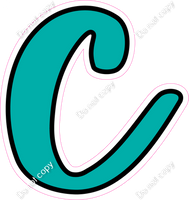 CUL 23.5" Individuals - Flat Teal c