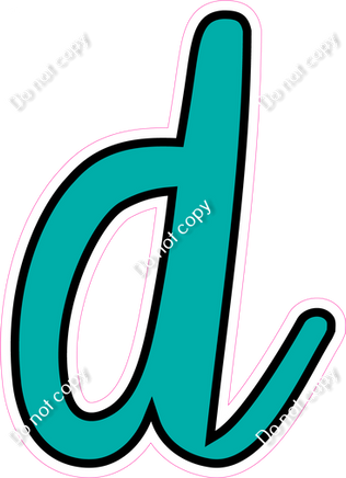 CUL 23.5" Individuals - Flat Teal d