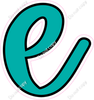 CUL 23.5" Individuals - Flat Teal e