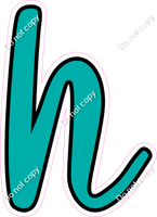 CUL 23.5" Individuals - Flat Teal h