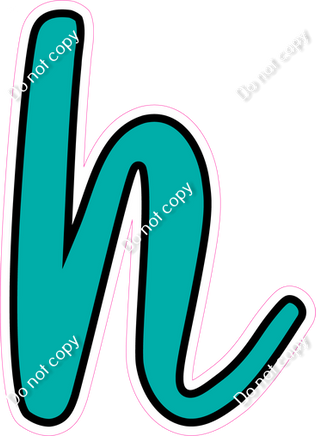 CUL 23.5" Individuals - Flat Teal h