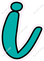 CUL 23.5" Individuals - Flat Teal i