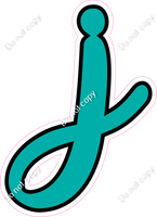 CUL 23.5" Individuals - Flat Teal j