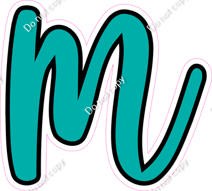 CUL 23.5" Individuals - Flat Teal m