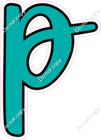 CUL 23.5" Individuals - Flat Teal p