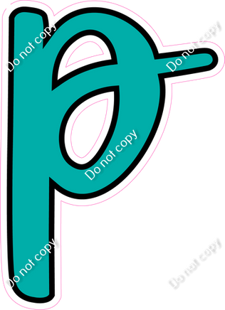 CUL 23.5" Individuals - Flat Teal p