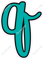 CUL 23.5" Individuals - Flat Teal q