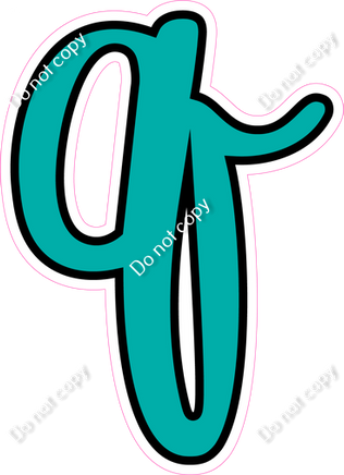 CUL 23.5" Individuals - Flat Teal q