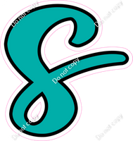 CUL 23.5" Individuals - Flat Teal s