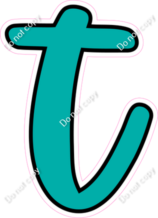 CUL 23.5" Individuals - Flat Teal t