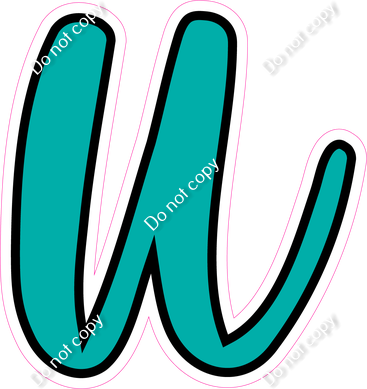 CUL 23.5" Individuals - Flat Teal u