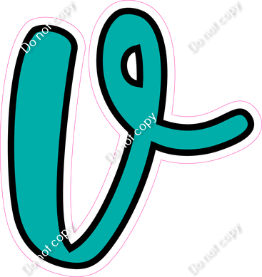 CUL 23.5" Individuals - Flat Teal v