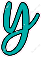 CUL 23.5" Individuals - Flat Teal y