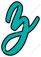 CUL 23.5" Individuals - Flat Teal z