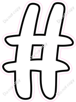 CUL 23.5" Individuals - Flat White #