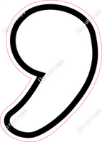 CUL 23.5" Individuals - Flat White Apostrophe