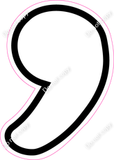 CUL 23.5" Individuals - Flat White Apostrophe